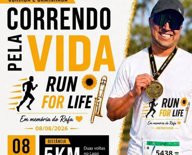 Event cover CORRENDO PELA VIDA RUN FOR LIFE 