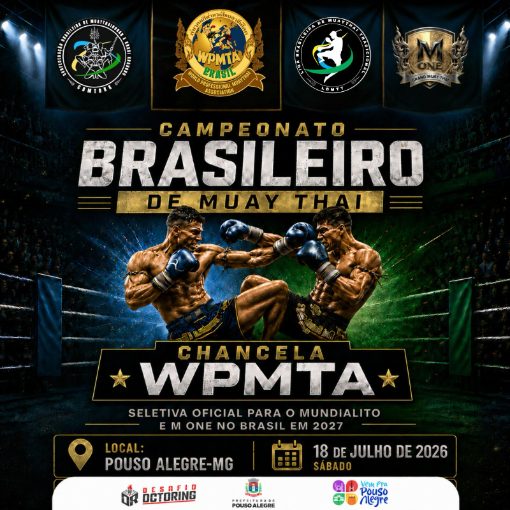 Event cover Campeonato Brasileiro de Muay Thai - WPMTA