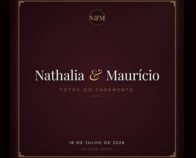 Event cover CASAMENTO - (Nathália e Maurício)