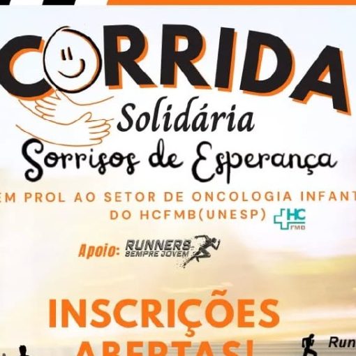 Capa do evento 2° Corrida Solidária Sorrisos de Esperança | Laranjal Paulista-SP