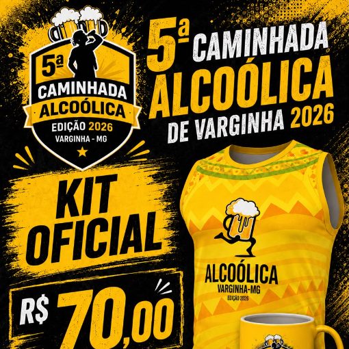 Portada del evento 5ª Caminhada Alcoólica de Varginha