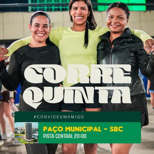 Couverture de l'événement ABC RUN CLUBE PAÇO MUNICIPAL SBC 16.07