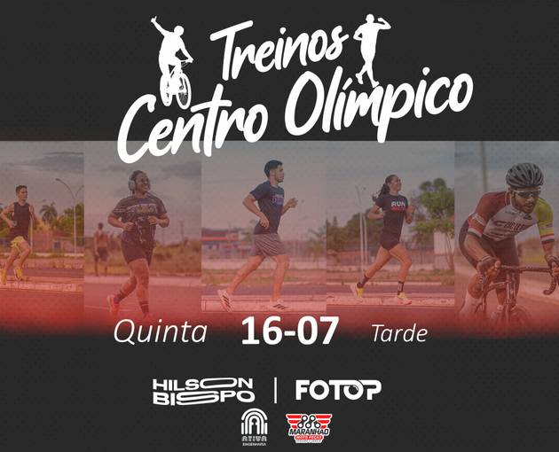Event cover TREINOS CENTRO OLÍMPICO 16-07 TARDE