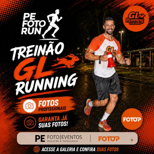 Event cover TREINÃO GL RUNNING 16/07
