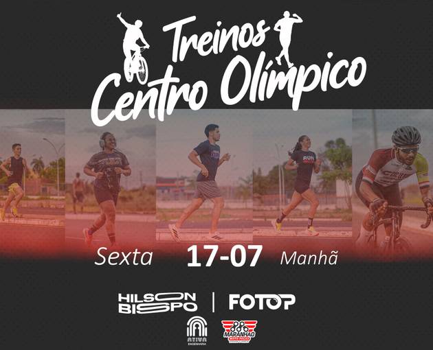 Event cover TREINOS CENTRO OLÍMPICO 17-07 MANHÃ