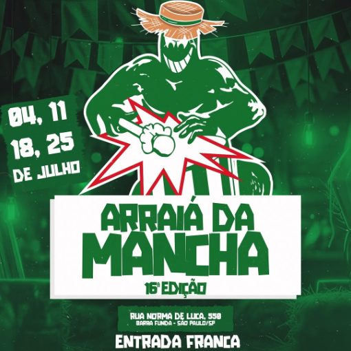 Event cover Arraiá da Mancha 16° Edição - 18/07
