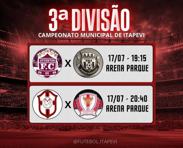 Portada del evento Campeonato Municipal de Itapevi - 3ª Divisão   