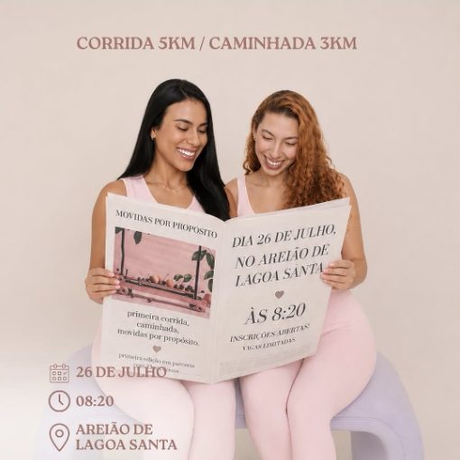 Event cover Corrida Movidas Com Proposito - Lagoa Santa