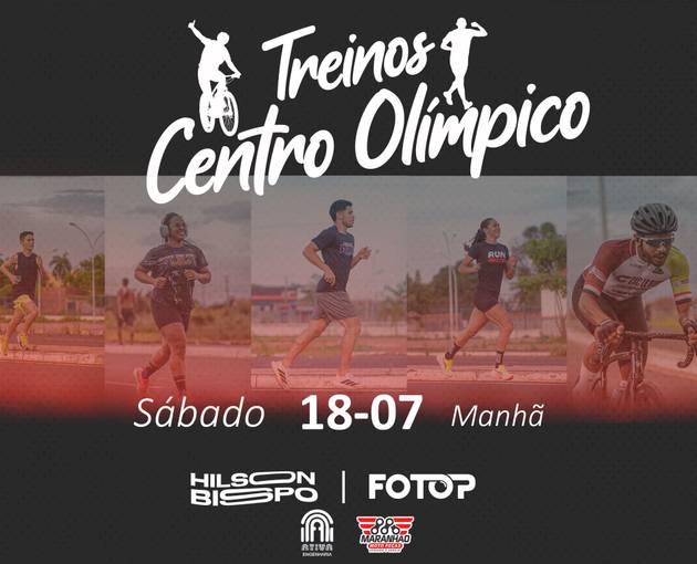 Event cover TREINOS CENTRO OLÍMPICO 18-07 MANHÃ