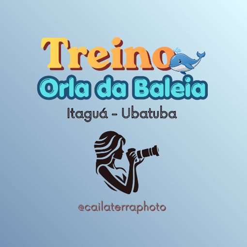 Capa do evento Treino Orla da Baleia - Sábado