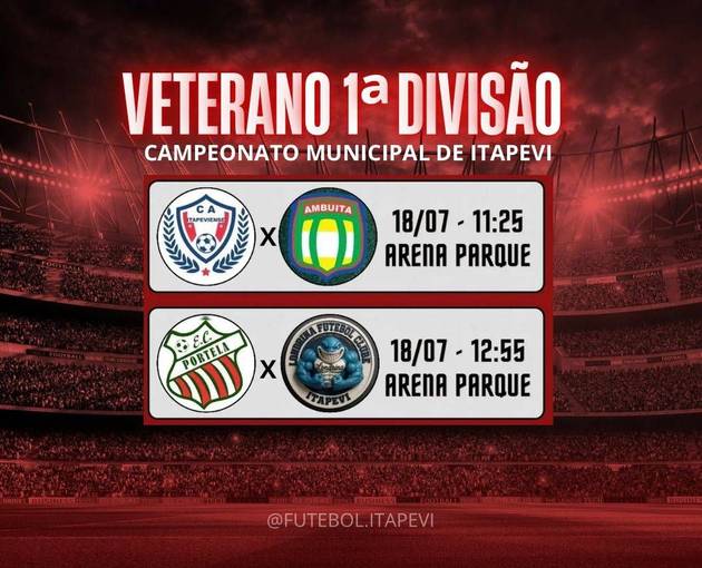 Portada del evento Campeonato Municipal de Itapevi - Veterano 1ª Divisão