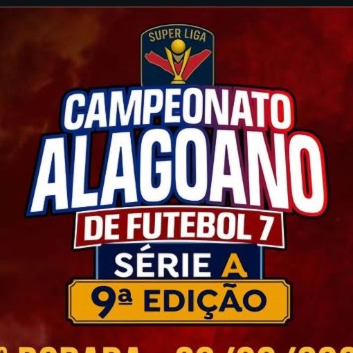 Capa do evento ALAGOANO SERIE A 2026 - FUT7 - 18/07/2026 - ARENA OURO PRETO