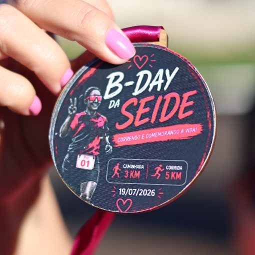 Event cover 1º B-DAY DA SEIDE - CORRIDA E CAMINHADA 