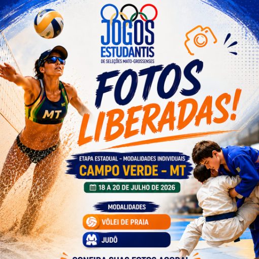 Event cover JOGOS ESCOLARES MATO-GROSSENSES 2026 - ESTADUAL - CAMPO VERDE