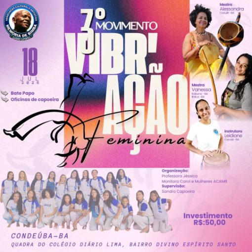 Event cover 3º Movimento Vibração Feminina