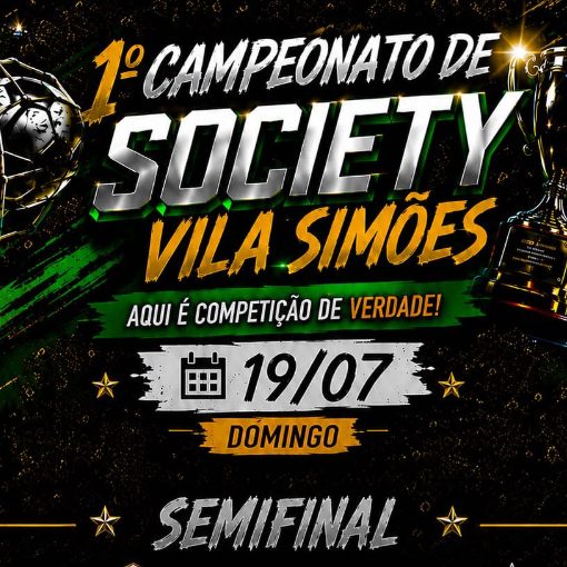 Event cover 1° Campeonato de Society Vila Simões (Vila Belém X A Firma)