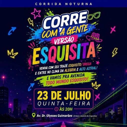 Copertura dell'evento CORRE COM A GENTE NOTURNO 23.07