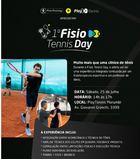 Event cover Play  Tennis - 1ª Fisio Tennis Day - 25/07