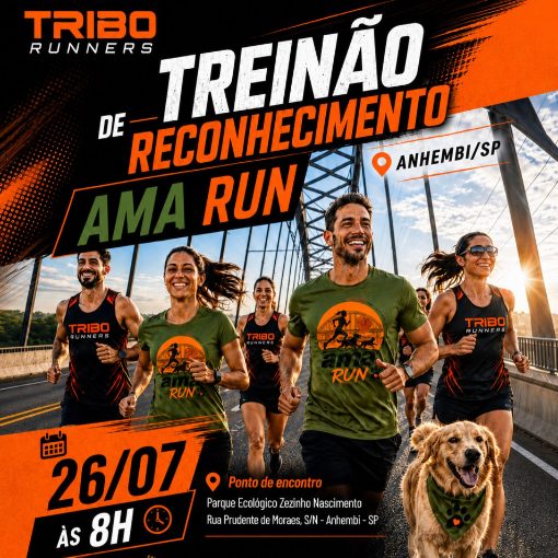 Event cover Treinão de Reconhecimento de Percurso Ama Run - Anhembi/SP