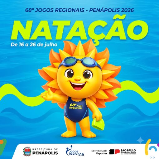 Event cover Natação - Jogos Regionais Penápolis