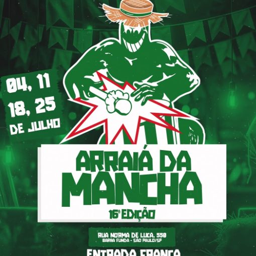 Event cover Arraiá da Mancha 16° Edição - 25/07