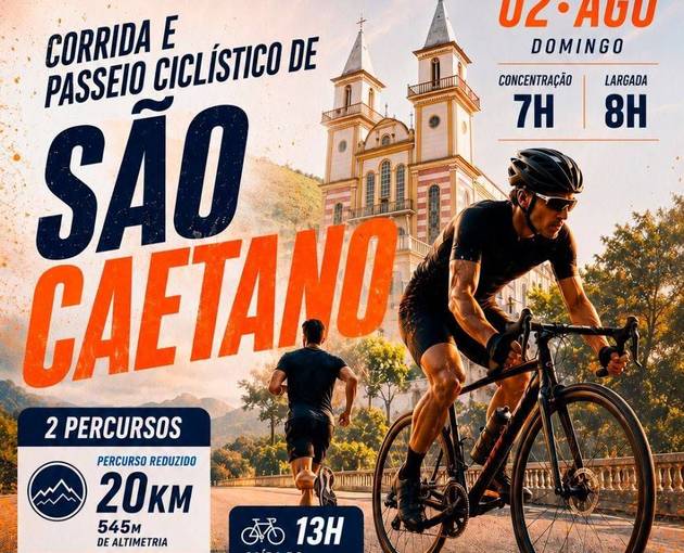 Copertura dell'evento Corrida e Passeio Ciclístico de São Caetano