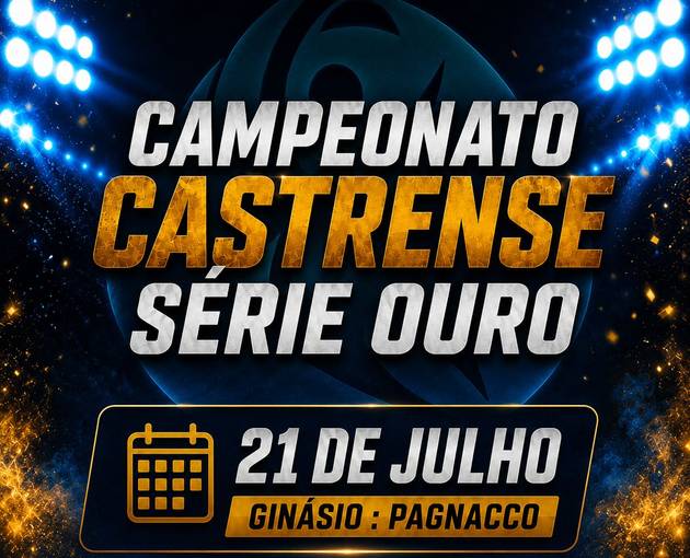 Copertura dell'evento 21/07 - FUTSAL SÉRIE OURO CASTRO 2026