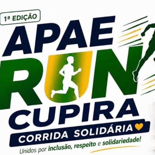 Capa do evento APAE RUN CUPIRA