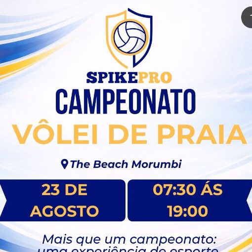 Event cover SPIKEPRO Campeonato vôlei de praia The Beach Morumbi 