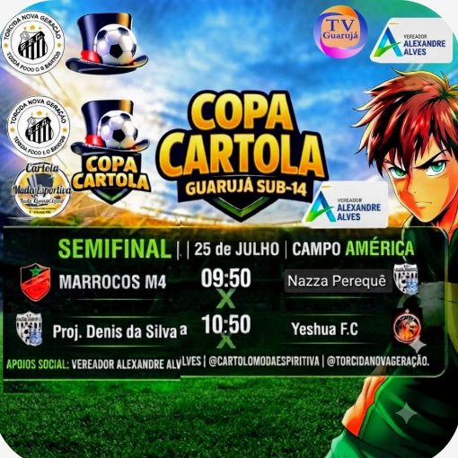 Event cover SEMI FINAL COPA CARTOLA - SUB 14