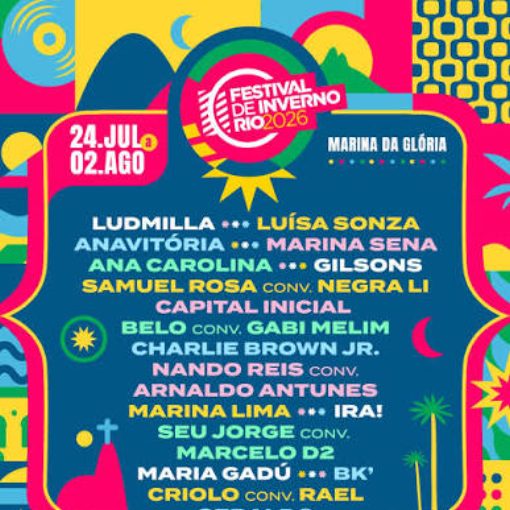 Event cover Festival de Inverno Rio 2026 - 24 de Julho