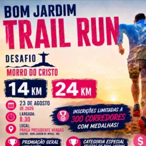 Portada del evento Bom Jardim Trail Run