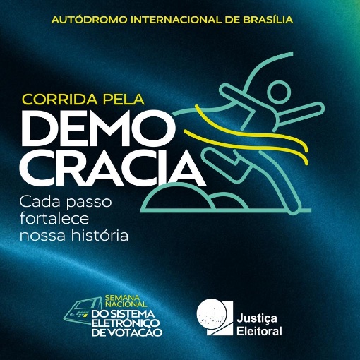 Event cover CORRIDA PELA DEMOCRACIA 
