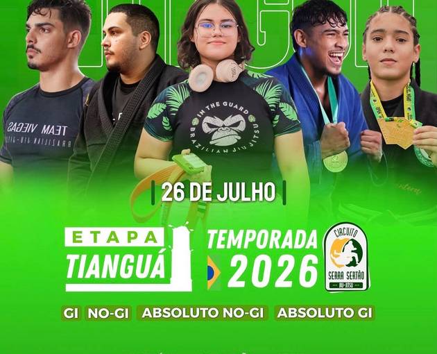 Event cover CIRCUITO SERRA SERTÃO ETAPA TIANGUÁ - FOTOGR BJJ
