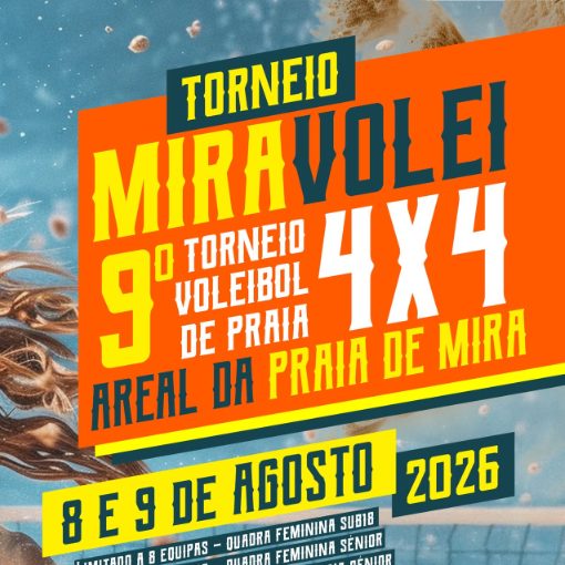 Event cover MIRAVOLEI 2026 - Dias 08 e 09, Agosto 2026 