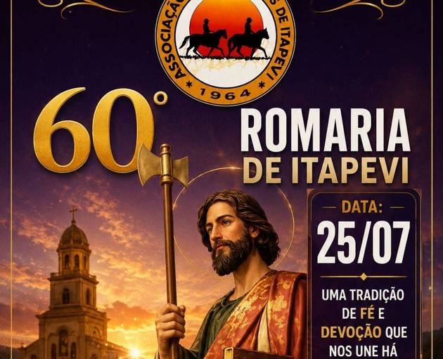 Event cover 60° Romaria de Itapevi 2026 - 25/26 Julho