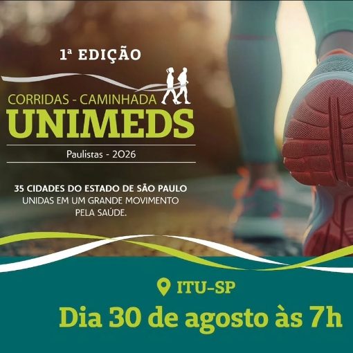Event cover Corrida e caminhada UNIMED - Itu SP 