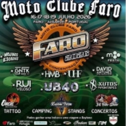 Capa do evento 44ª Concentração do Moto Clube Faro