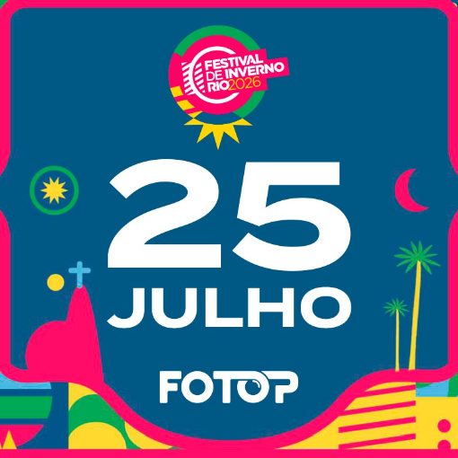 Event cover Festival de Inverno Rio 2026 - 25 de Julho