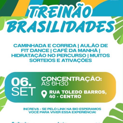 Event cover TREINAO BRASILIDADES - BDAYDG
