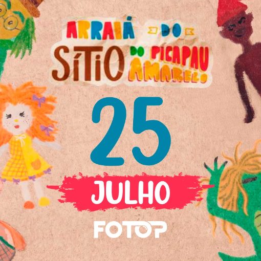 Event cover Arraiá Do Sítio Do Picapau Amarelo - 25/7