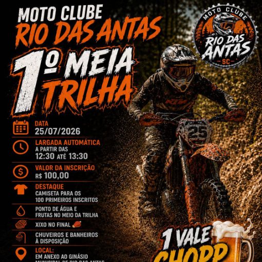 Event cover 1ª MEIA TRILHA MOTO CLUBE RIO DAS ANTAS