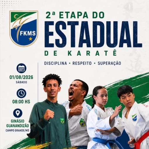 Event cover ESTADUAL DE KARATÊ - 2ª ETAPA