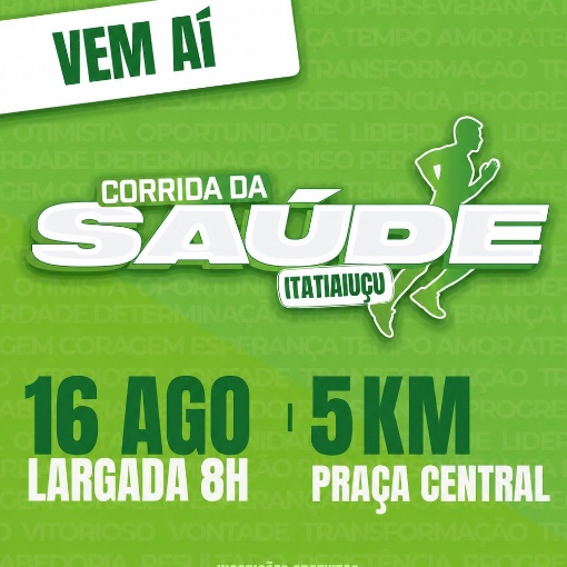 Portada del evento Corrida da Saúde Itatiaiuçu 