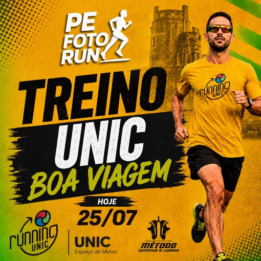 Copertura dell'evento TREINO UNIC RUNNING - BOA VIAGEM 25/07 