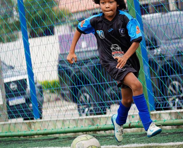 Capa do evento Escolinha de futebol CB x Escolinha primeira linha PL - manhã de sábado