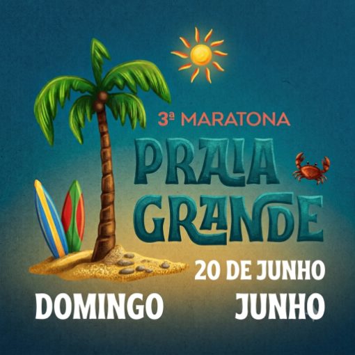 Capa do evento MARATONA INTERNACIONAL DE PRAIA GRANDE SP 2027 - DOMINGO 20 DE JUNHO