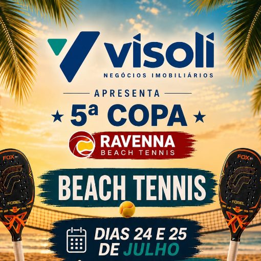 Naslovnica dogodka Copa Ravenna de Beach Tennis - Visoli Negócios Imobiliários
