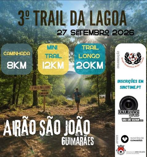 Event cover 3º Trail Da Lagoa 2026