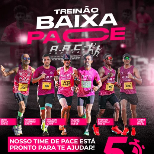Event cover TREINÃO BAIXA PACE - AAC RUNNERS